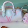 LV Papillon BB Bag Classic Monogram For Women 20cm Sunrise Pastel LV M46078