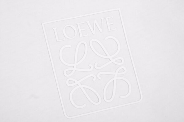 8b66e342 Loewe Embroidered Logo T-Shirt (White)