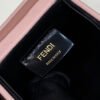 FI Logo Box Keychain Pink Charm Bag For Woman 8cm/3in