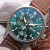 PILOT CHRONOGRAPH IW377726 ZF FACTORY GREEN DIAL