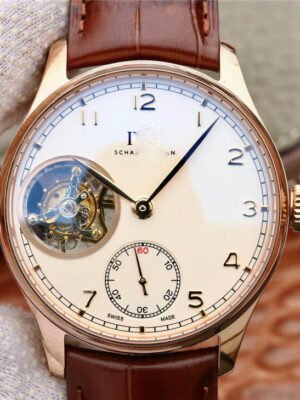 PORTUGUESE TOURBILLON IW546302 ZF FACTORY BROWN STRAP