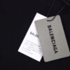 BALENCIAGA LOGO T-SHIRT BLACK