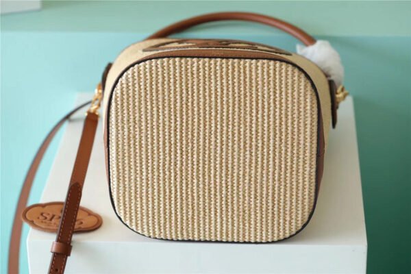 8e3d63e4 LV Petit Bucket Raffia Caramel Brown For Women, Women¡¯s Bags, Shoulder And Crossbody Bags 9.4in/24cm LV M59961