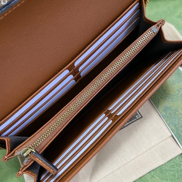gg Diana Chain Wallet With Bamboo Red For Women, Women’s Bags 7.4in/19cm gg