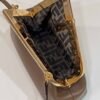 FI First Small Dark Brown For Women, HandBags, Shoulder And Crossbody Bags 10.2in/26cm FF 8BP129