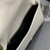 YSSL Kata 99 Chain Bag White With Gold Hardware For Women 10.2in/26cm YSL