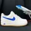 NIKE AIR FORCE 1 "Gum Sole White/Blue"