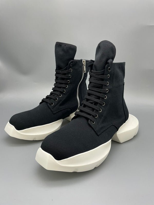 9._9_080ba4ab-808a-4de9-a07c-a09bce583331 Rick Owens Black High-Top Platform Sneakers