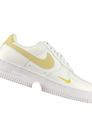 NIKE AIR FORCE 1 "Mini Swoosh White/Yellow"