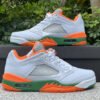 9._9_2e8e7bd2-95de-4c07-80e5-31f82f7107a5 JORDAN 5 Low White/Orange/Green