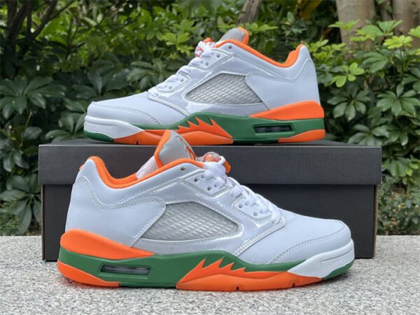 9._9_2e8e7bd2-95de-4c07-80e5-31f82f7107a5 JORDAN 5 Low White/Orange/Green
