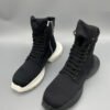 Rick Owens Black High-Top Platform Boots