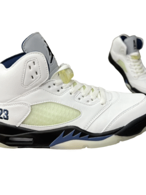 JORDAN 5 White and Black