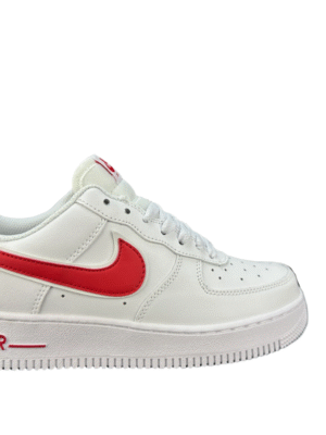 NIKE AIR FORCE 1 "Double Swoosh White/Red"