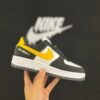 NIKE AIR FORCE 1 Low "Black/White/Yellow Swoosh"