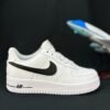 NIKE AIR FORCE 1 "Double Swoosh White/Black"