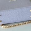 LV Capucines Mini Taurillon Light Blue/ Creme For Women,  Shoulder And Crossbody Bags 21cm/8.3in LV