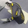 FI Little Monster Belt Bag Black/Yellow/Gray For Men, Men’s Bags 7.9in/20cm FF