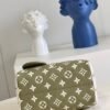 LV Speedy Bandouli¨¨re 20 Monogram Empreinte Khaki Green/Beige/Cream For Women, WoHandbags 8.1in/21cm LV M46118