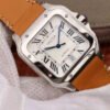 SANTOS DE   LARGE 2018 WSSA0009 KOR FACTORY WHITE DIAL