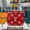LV Neverfull MM Tote Bag Monogram Canvas Red For Women, Women¡¯s Handbags 12.6in/32cm LV M44567