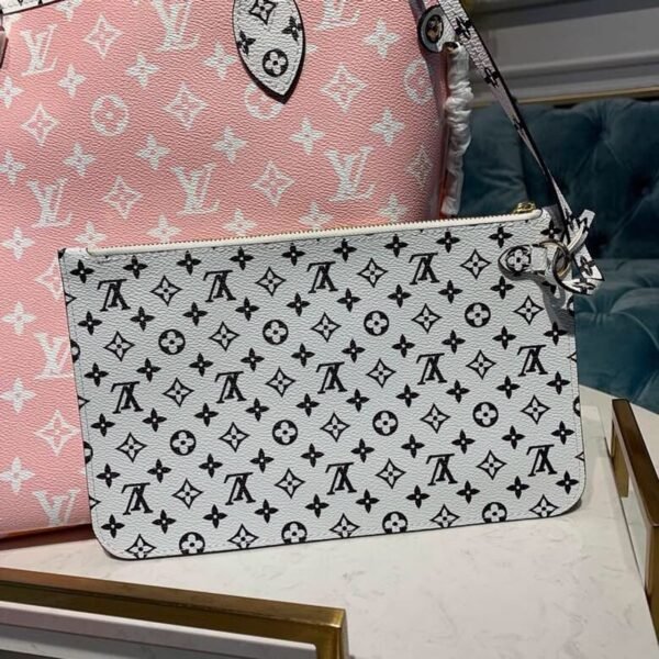 LV Neverfull MM Tote Bag Monogram Canvas Red For Women, Women¡¯s Handbags 12.6in/32cm LV M44567