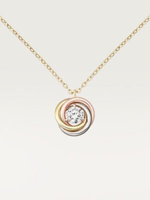18K Trinity Diamond Necklace
