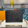 LV Pochette Jour GM Epi Black/Yellow For Men, Wallet 13.8in/34cm LV M68198