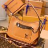 LV Marelle Tote MM Gold Miel Brown For Women,  Shoulder And Crossbody Bags 11.8in/30cm LV M59953