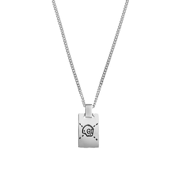 Double G Ghost Pendant Necklaces