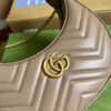 gg Marmont Half Moon Shaped Mini Bag Beige For Women, Women’s Bags 8.5in/22cm gg