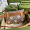 gg Ophidia Belt Bag Beige And Orange gg Supreme Canvas For Women? 8.7in/22cm gg ??