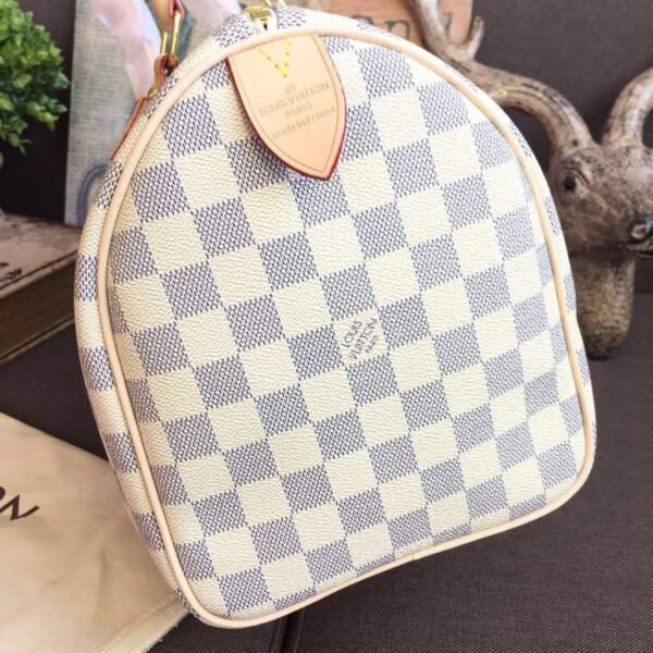 932961563709993-pic-80604-1563710128 LV Speedy 30 Damier Azur Canvas For Women, WoHandbags 11.8in/30cm LV N41370