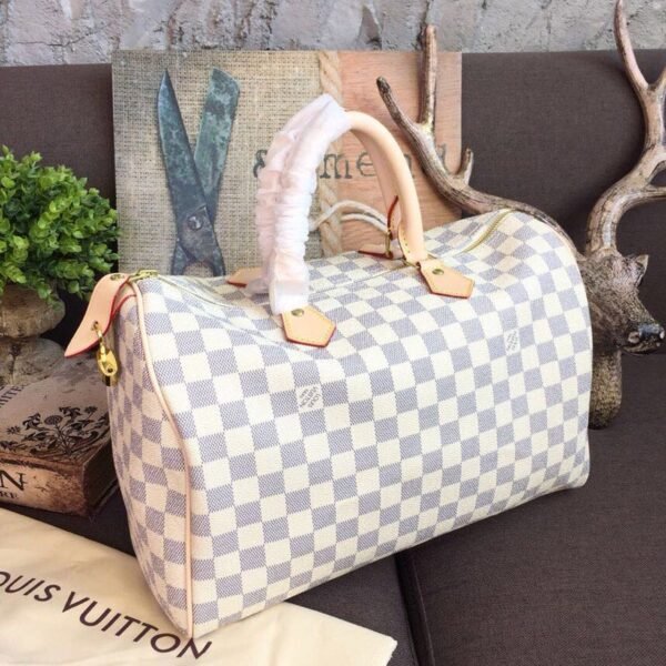 933081563710220-pic-92234-1563710368 LV Speedy 35 Damier Azur Canvas For Women, Women¡¯s Handbags 13.8in/35cm LV N41369