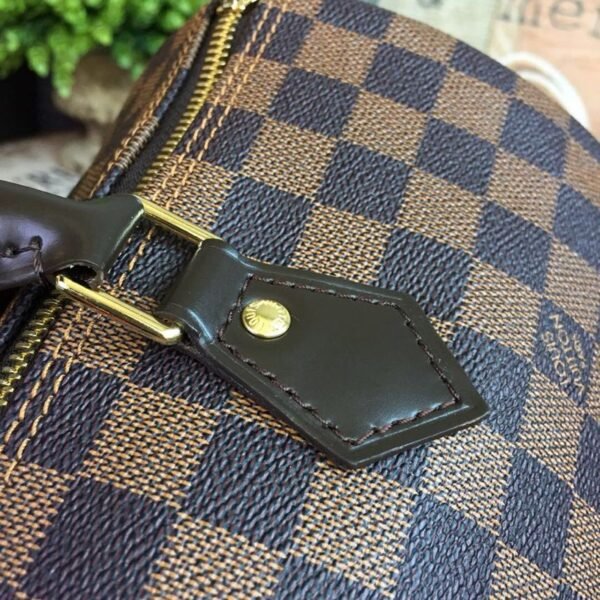 933261563710345-pic-17227-1563710525 LV Speedy 30 Bag Damier Ebene Canvas For Women 11.8in/30cm Brown LV N41364