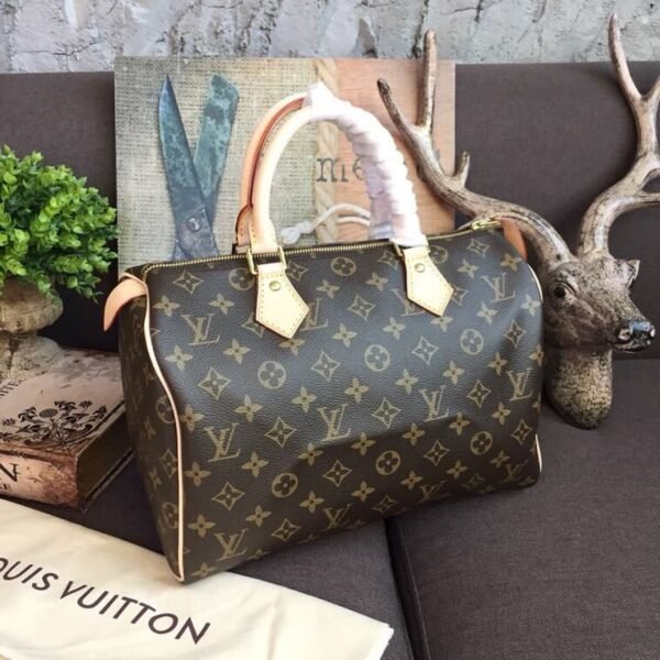LV Speedy 30 Monogram Canvas For Women, Women¡¯s Handbags 11.8in/30cm LV M41108