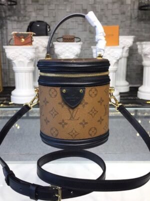 LV Cannes Monogram And Monogram Reverse Canvas By Nicolas Ghesquiere For Women, Women’s Handbags, Shoulder And Crossbody Bags 5.9in/15cm LV M43986