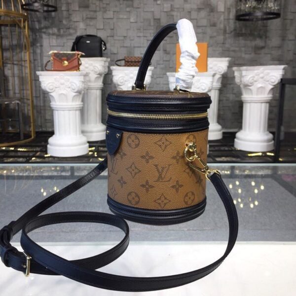 LV Cannes Monogram And Monogram Reverse Canvas By Nicolas Ghesquiere For Women, Women’s Handbags, Shoulder And Crossbody Bags 5.9in/15cm LV M43986