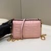 FI Baguette Pink For Women, Handbags, Shoulder And Crossbody Bags 7.5in/19cm FF 8BS017