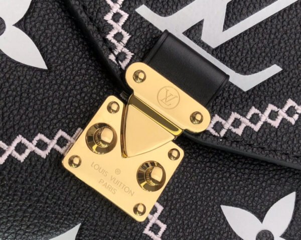 93ec788c LV Pochette Metis Monogram Empreinte Black For Spring, Shoulder And Crossbody Bags 9.8in/25cm LV M46028