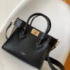 93fc3a2c LV On My Side PM Tote Bag Monogram Canvas Black For Women, Shoulder Bags 9.8in/25cm LV M57728