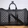 LV Keepall Bandouliere 50 Monogram Black By Virgil Abloh For Women, WoBags, Shoulder And Crossbody Bags 19.7in/50cm LV M53971