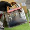gg Diana Mini Tote Bag Silver For Women, Women’s Bags 7.9in/20cm gg ?702732 1TRGT 8190