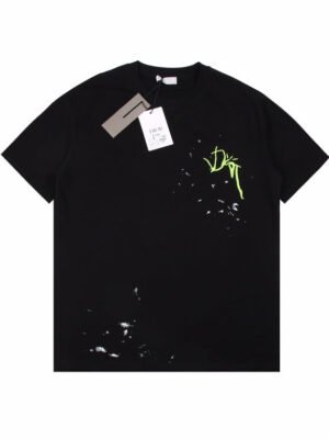 Dior T-shirt with Neon Logo