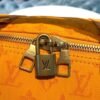 LV Keepall Bandouliere 50 Monogram Denim Ochre Yellow For Men, Men¡¯s Bags, Travel Bags 19.7in/50cm LV M44644