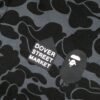 BAPE x DOVER STREET MARKET SPECIAL CAMO SHARK FULL ZIP HOODIE BLACK