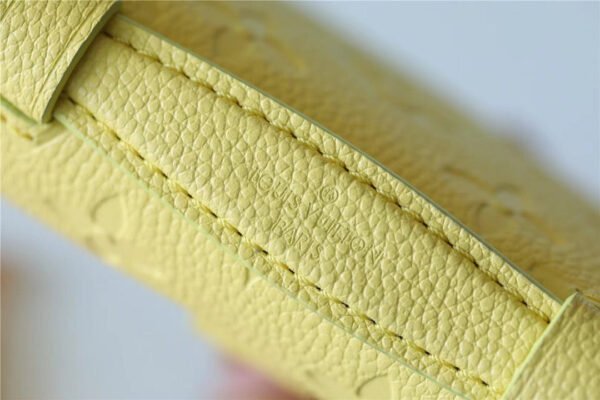 LV Micro Metis Monogram Empreinte Yellow For Women, Women¡¯s Handbags, Shoulder And Crossbody Bags 5.5in/14cm LV M81407
