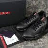 PRADA AMERICA'S CUP LEATHER BLACK