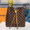 LV N¨¦o No¨¦ BB Bucket Bag 26cm Damier Ebene Canvas Spring/Summer Collection N40213, Safran