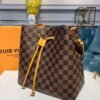 LV N¨¦o No¨¦ BB Bucket Bag 26cm Damier Ebene Canvas Spring/Summer Collection N40213, Safran